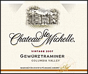 Chateau Ste Michelle 2007 Gewurtztraminer